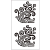 タトゥーシール　魚紋様(タトゥー)